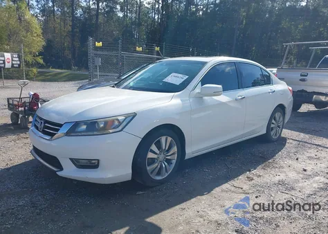 2013 Honda Accord Ex-L V-6 from USA, damaged, VIN 1HGCR3F8XDA035728